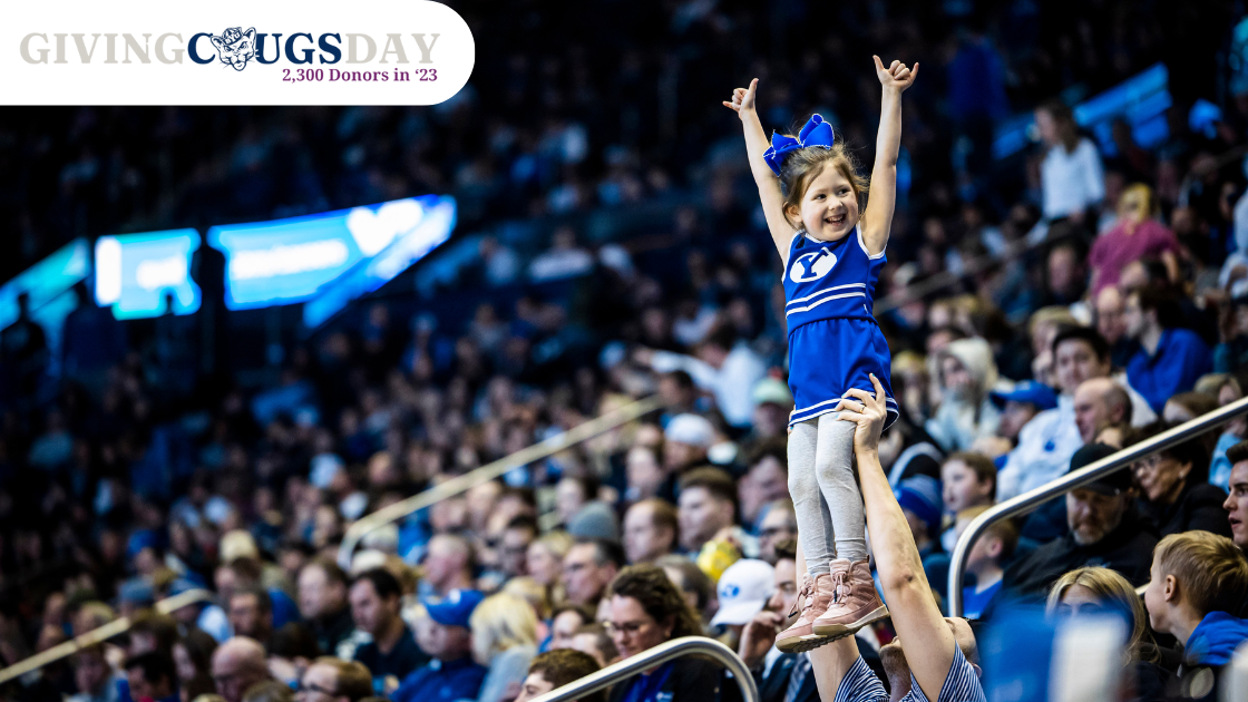 BYU Little Cheerleader