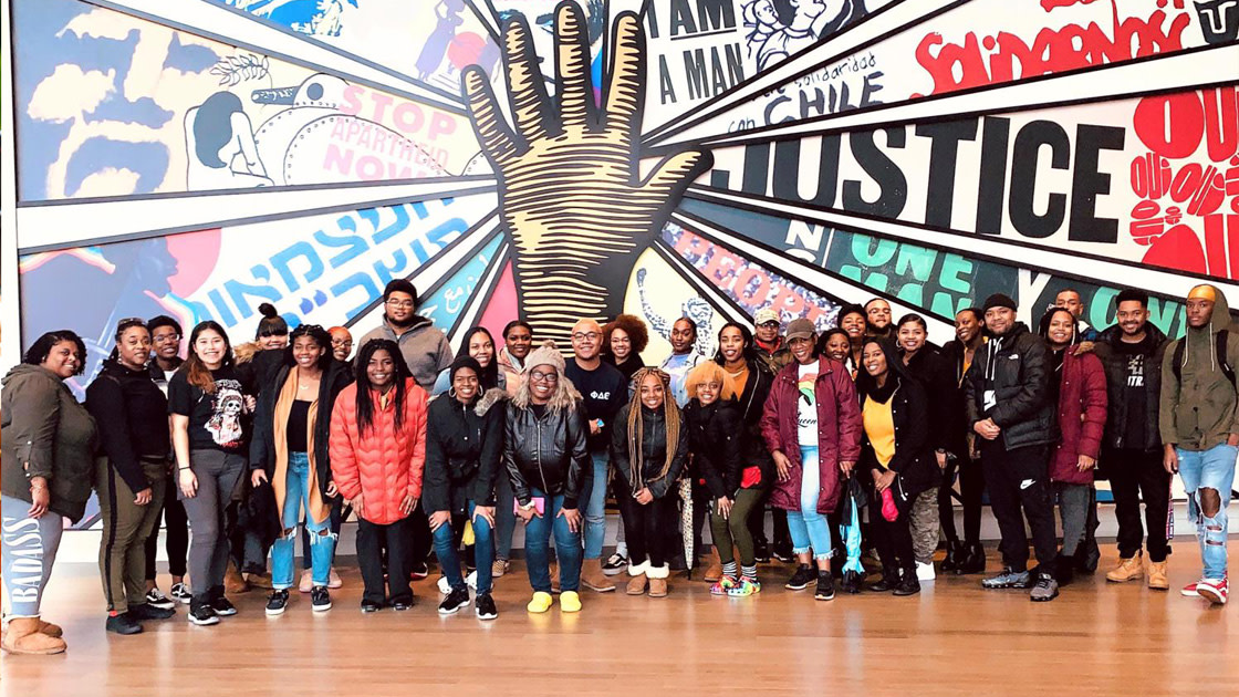 Group MLK memorial