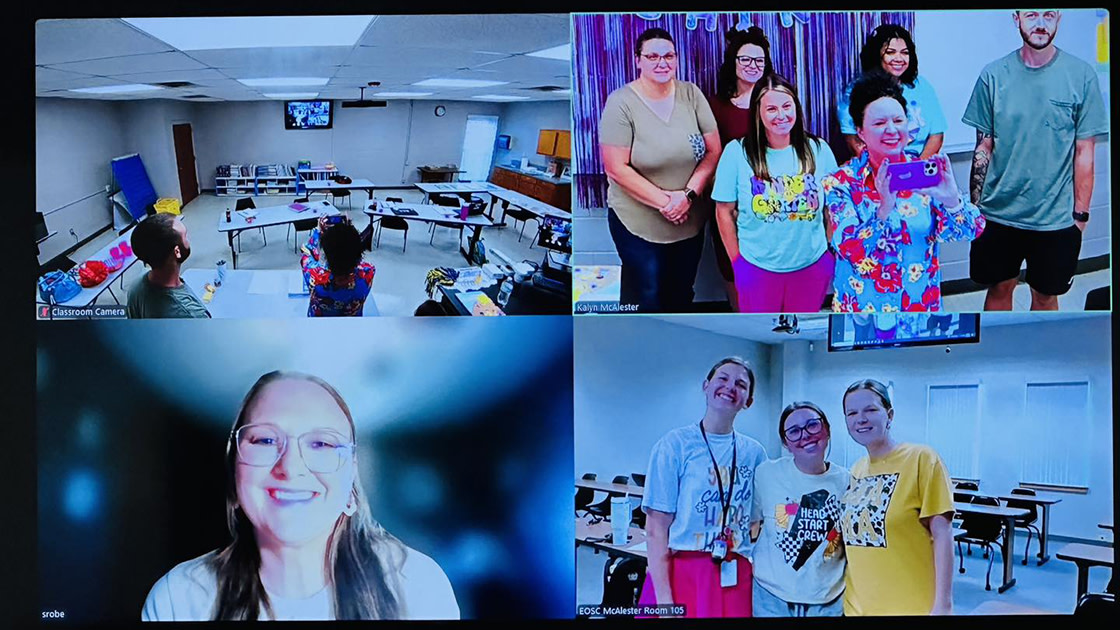 Online/Remote Classes accommodate a large geographical student population.