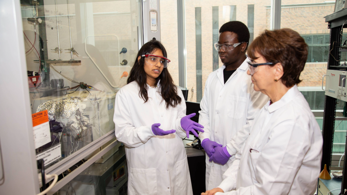 3 People in Lab Coats
