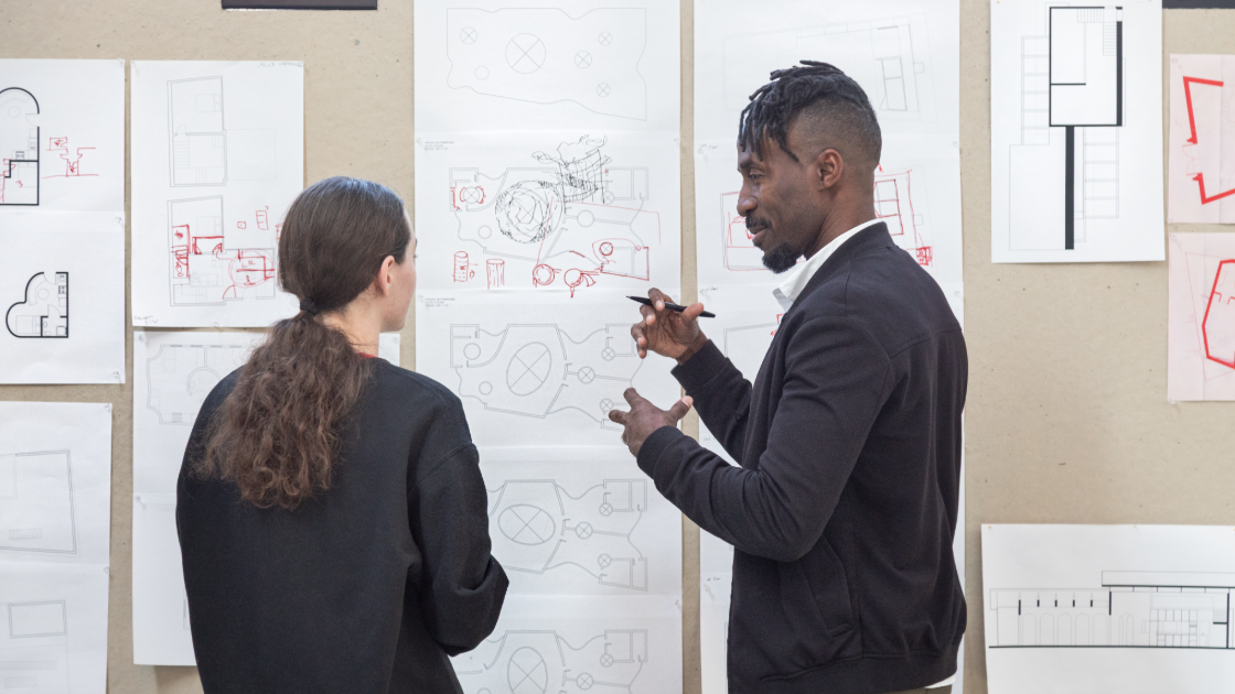 Professor with Student