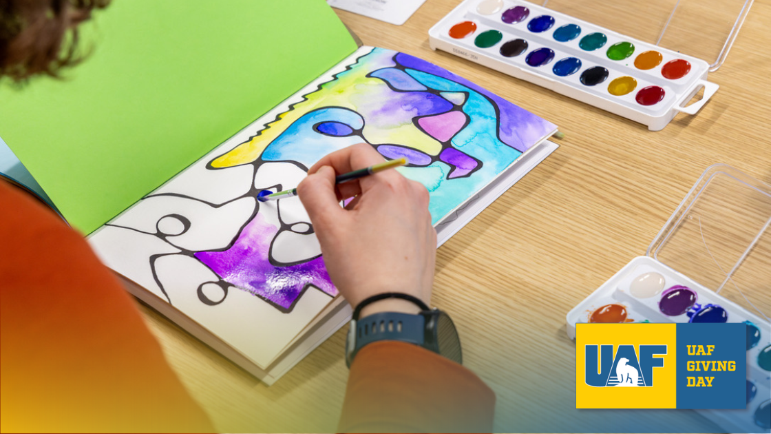 UAF student painting