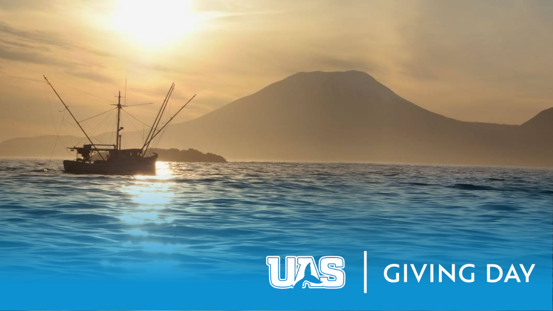 Boat on the water near Sitka