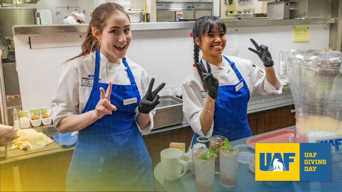 UAF students working