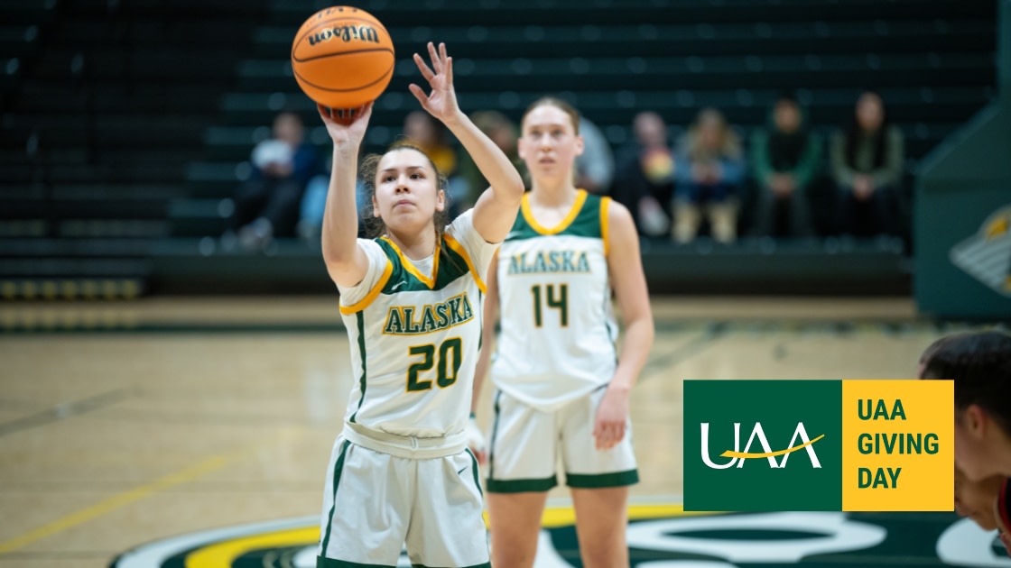 UAA Basketball during UAA Seawolves Women's Basketball home opener at the Alaska Airlines Center.