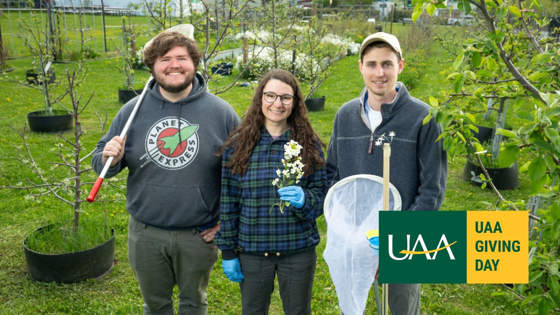 UAA Alaska Center for Conservation Science biological sciences program graduate students.