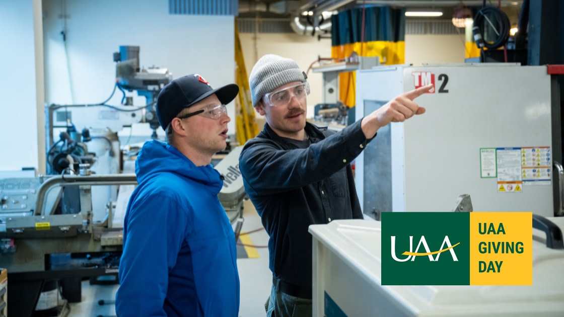 UAA Students tour UAA's Machine Shop in the Engineering and Computation Building
