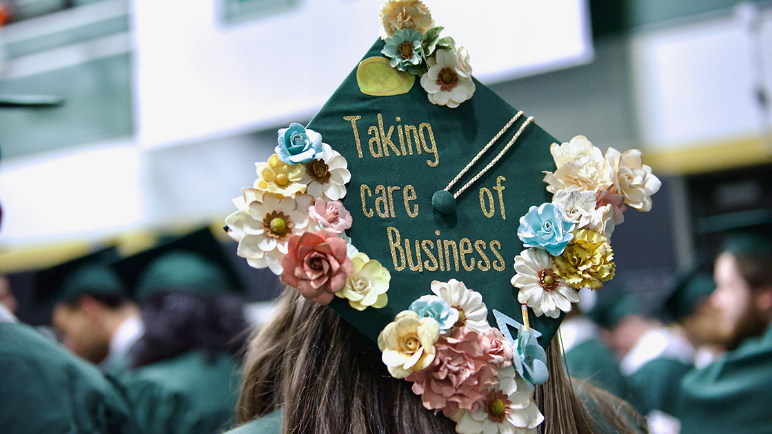 Your gift helps #BusinessNiners take care of business...all the way to graduation and beyond!