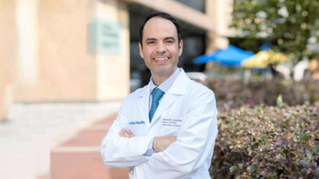 Dr. Hamid Djalilian, professor of otolaryngology and biomedical engineering at UC Irvine