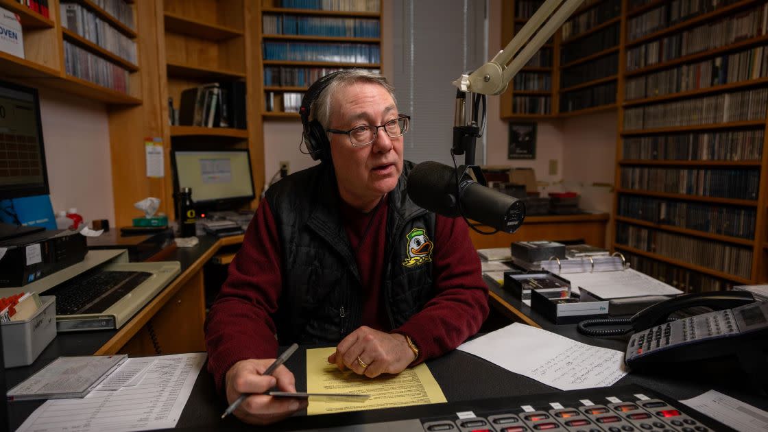 KWAX Studio On Air