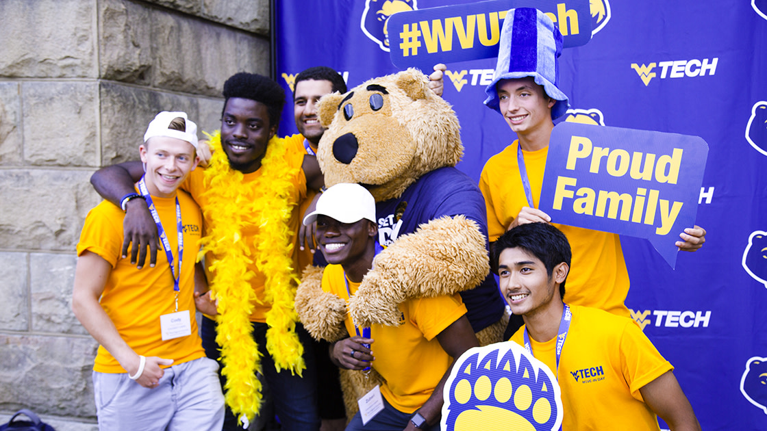 Group with Golden Bear