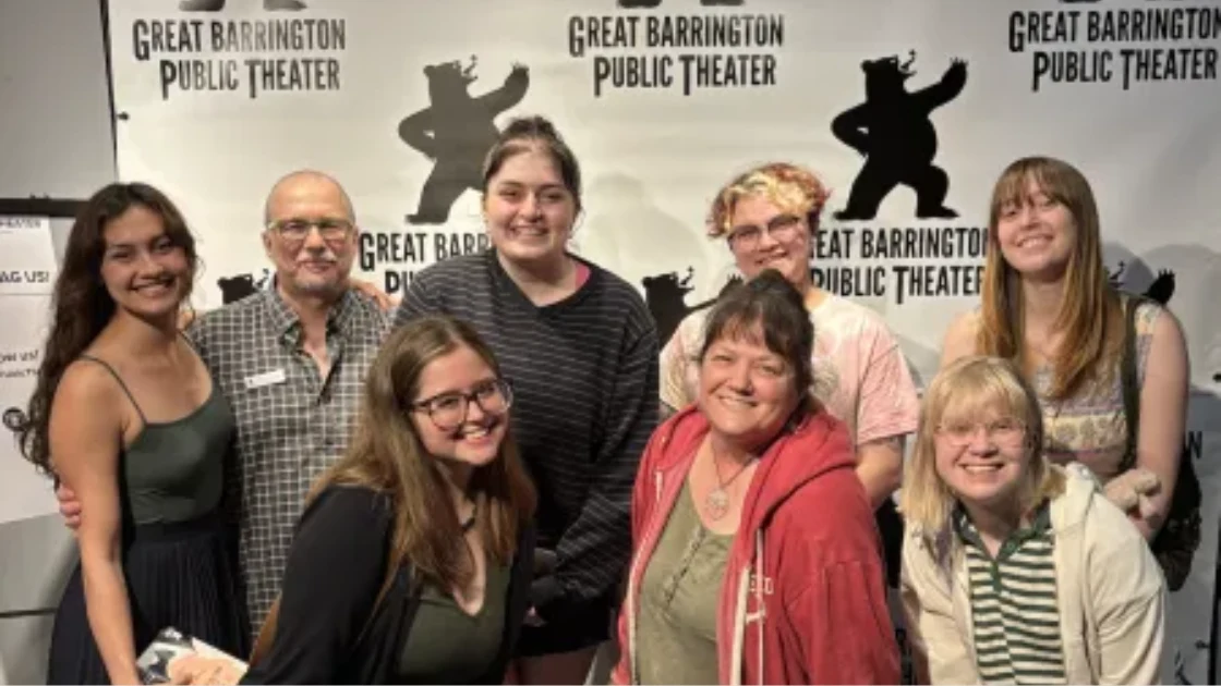 Interns enjoying a show at the Great Barrington Public Theater