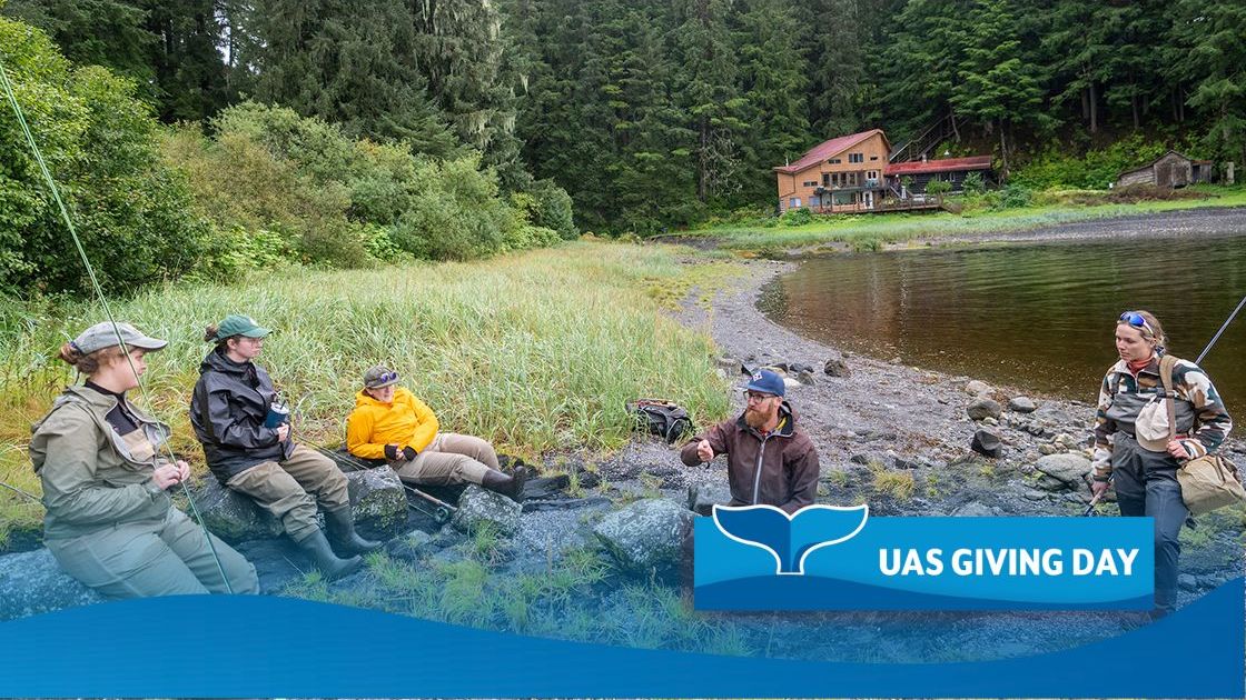 UAS School of Arts and Sciences students in the field
