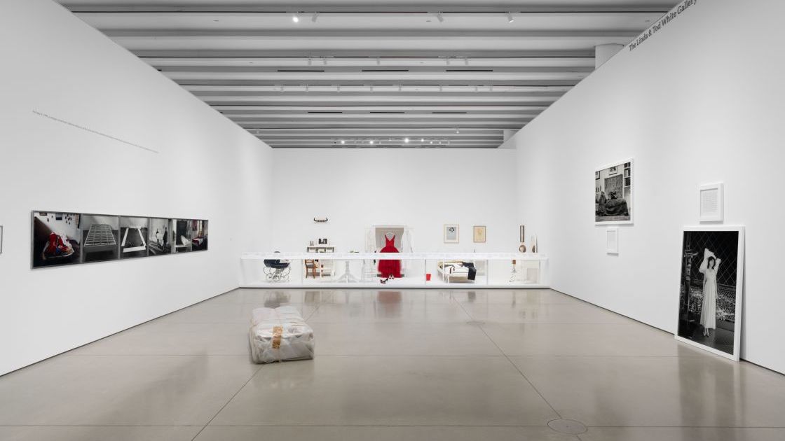 Exhibit inside the UC Irvine Langson Orange County Museum of Art