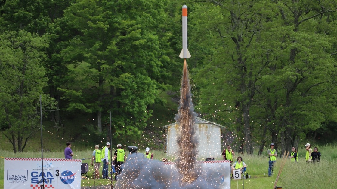 Launch of CanSat