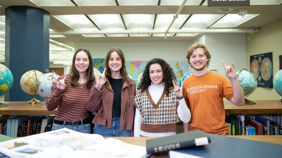 Students + Globes