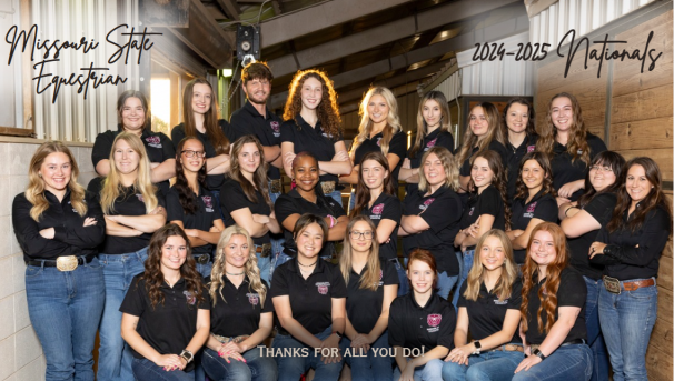 Missouri State Equestrian 2024-2025 Nationals.
