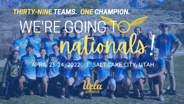 Help Send UCLA Quidditch to USQ Cup 2022 *STRETCH GOAL* Image