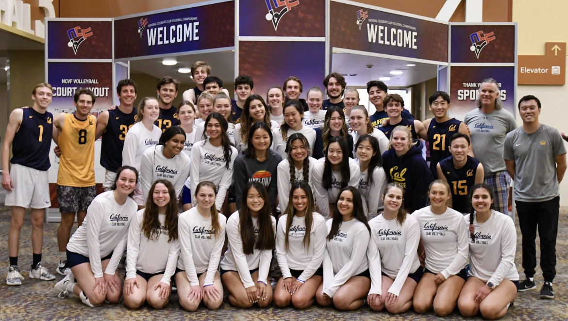 Cal Women's and Men's Volleyball!