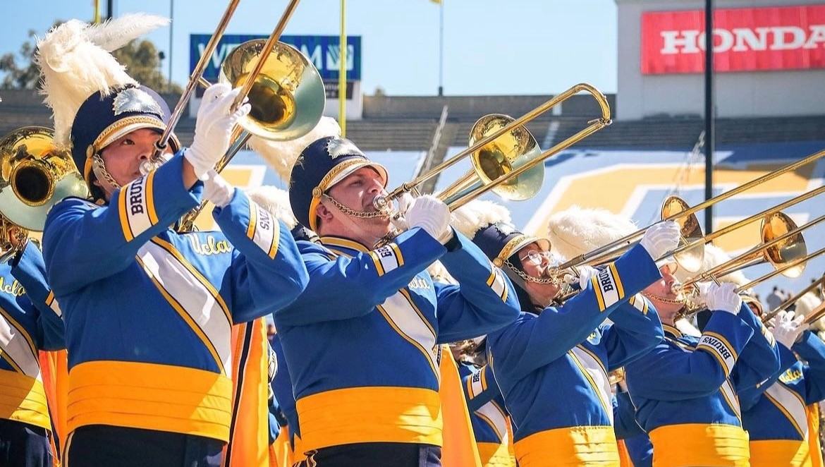 Marching Band at Rose Bowl 2023