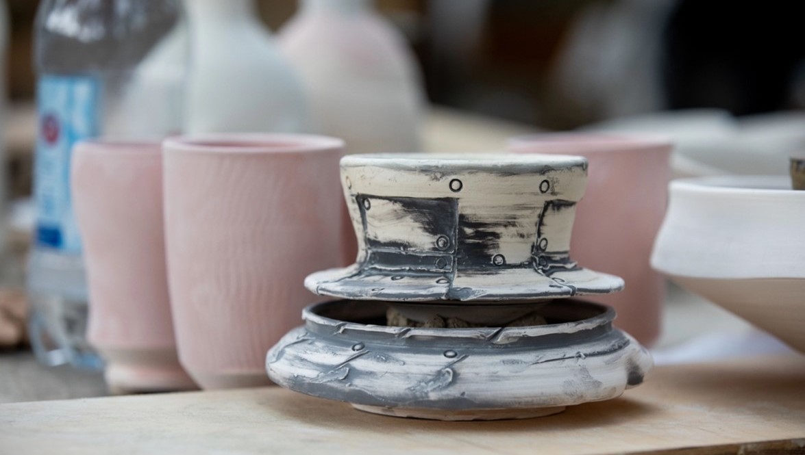 Finished Ceramics vase