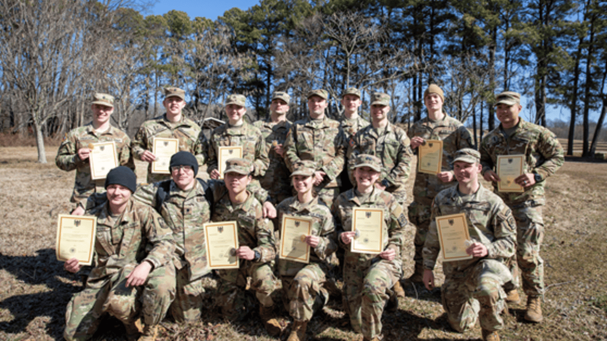 Army ROTC: Cadet Winter Session Award