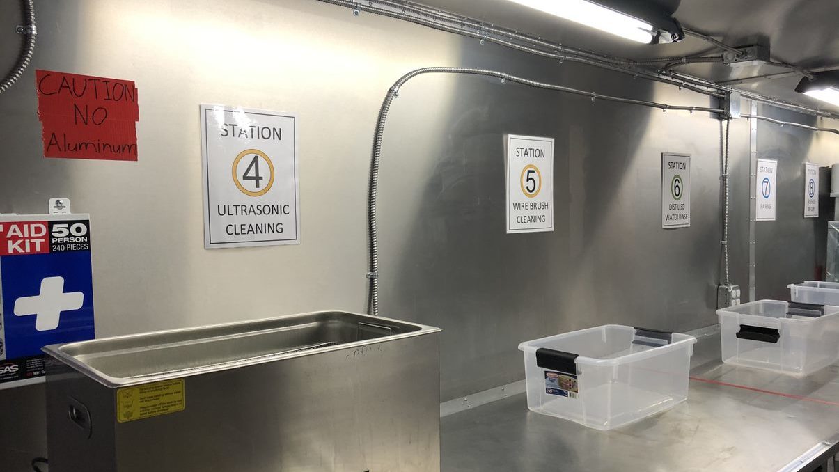 MOCAT Cleaning Stations