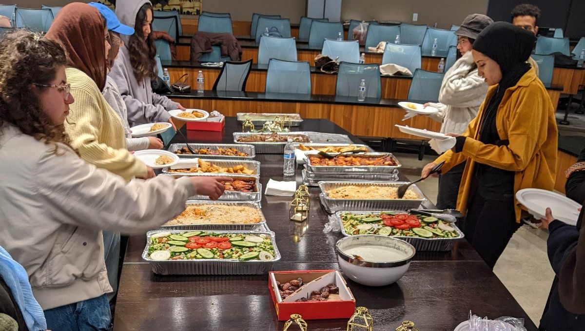 Iraqi Student Union in collaboration with Yemeni Student Association Iftar Night, Spring 2023