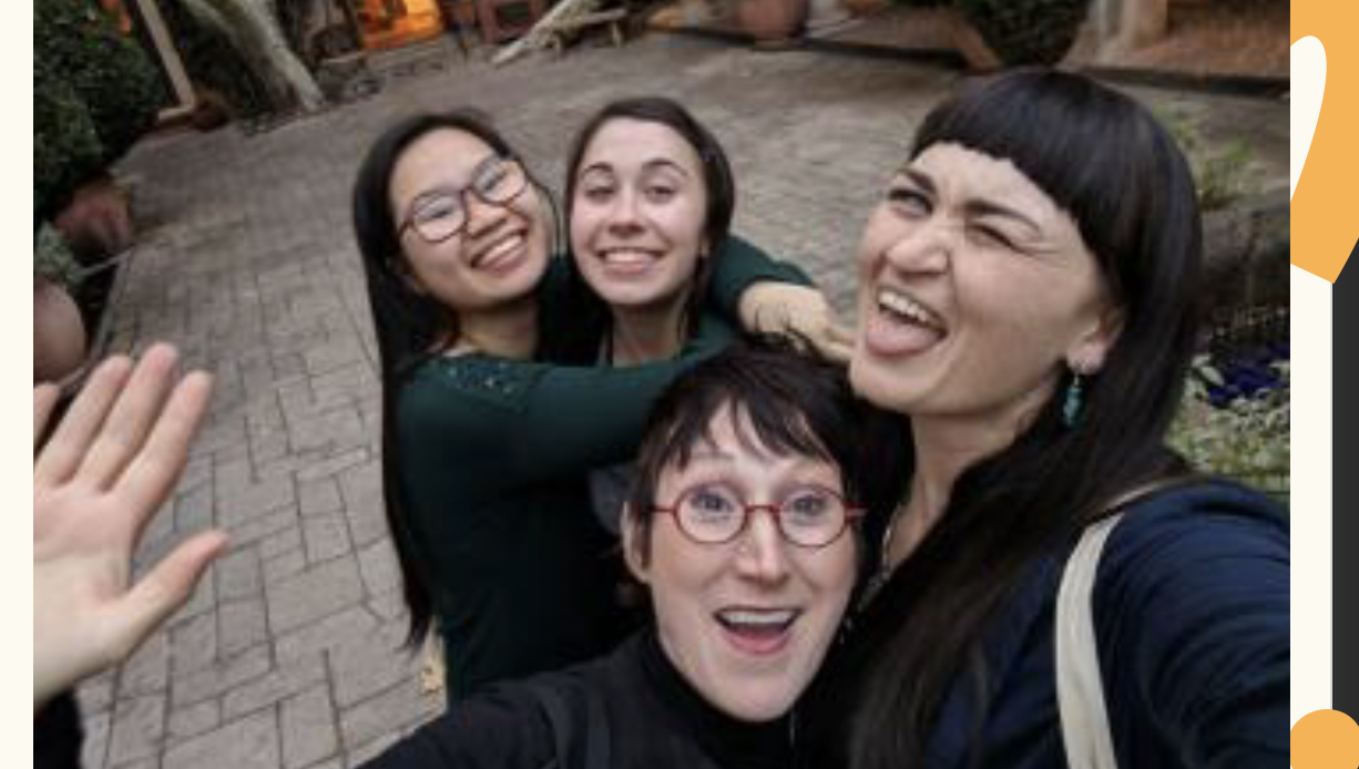 NAU students and faculty building community at the conference.