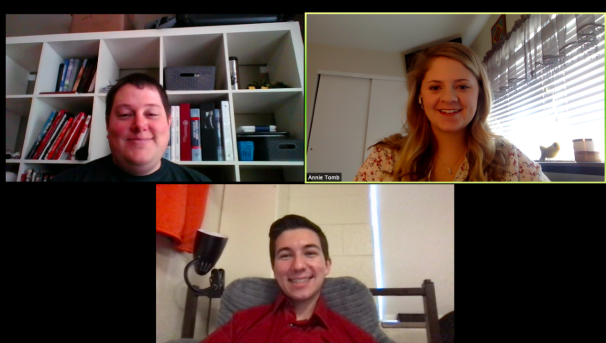 Two Ohio State Students Completing a Financial Planning Session with a Local Financial Advisor