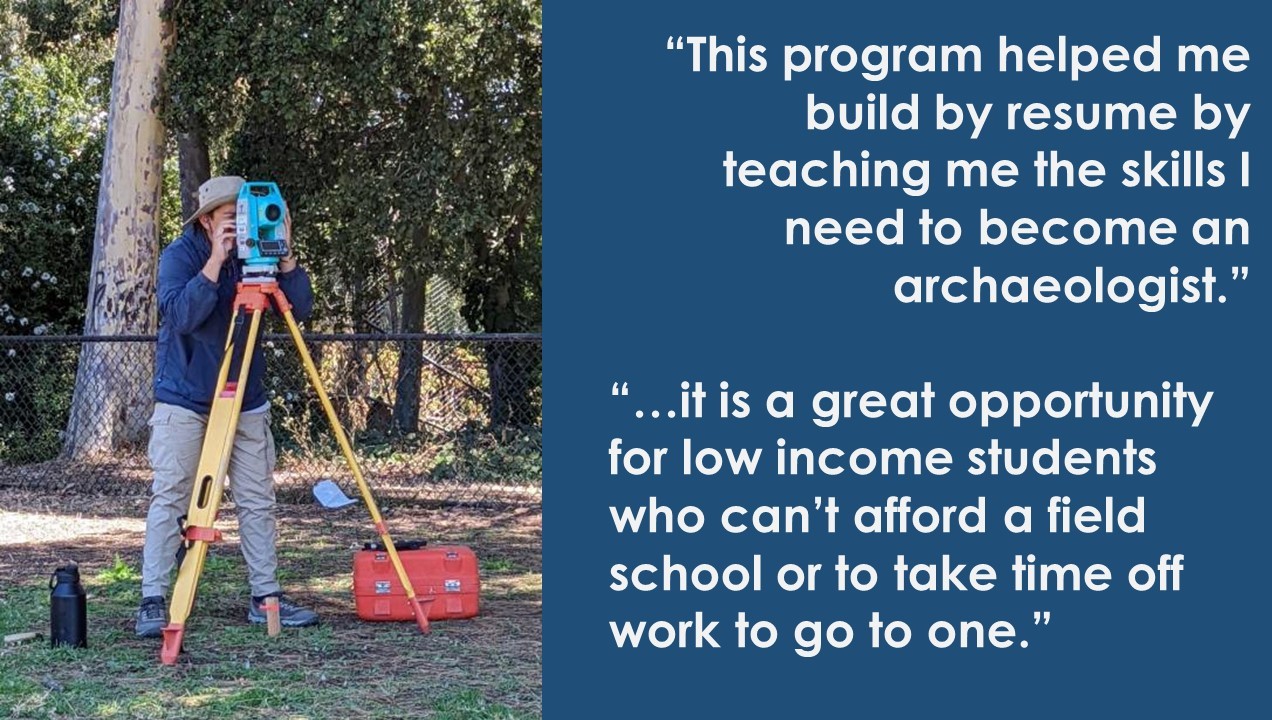UC Berkeley Training Opportunities for Future Archaeologists