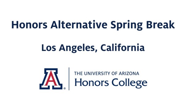 Honors Alternative Spring Break: Los Angeles, CA Image