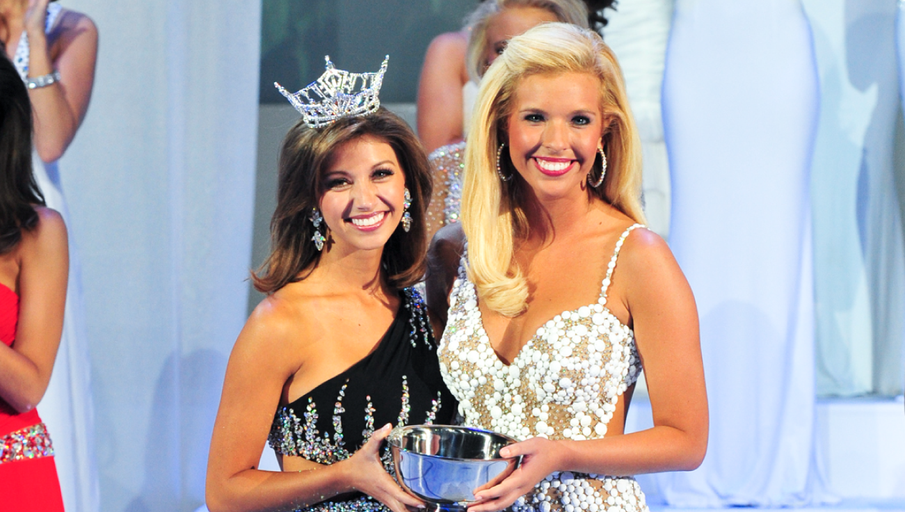 Miss Oklahoma 2011, Betty Thompson & Miss OSU 2012, Aly Akers