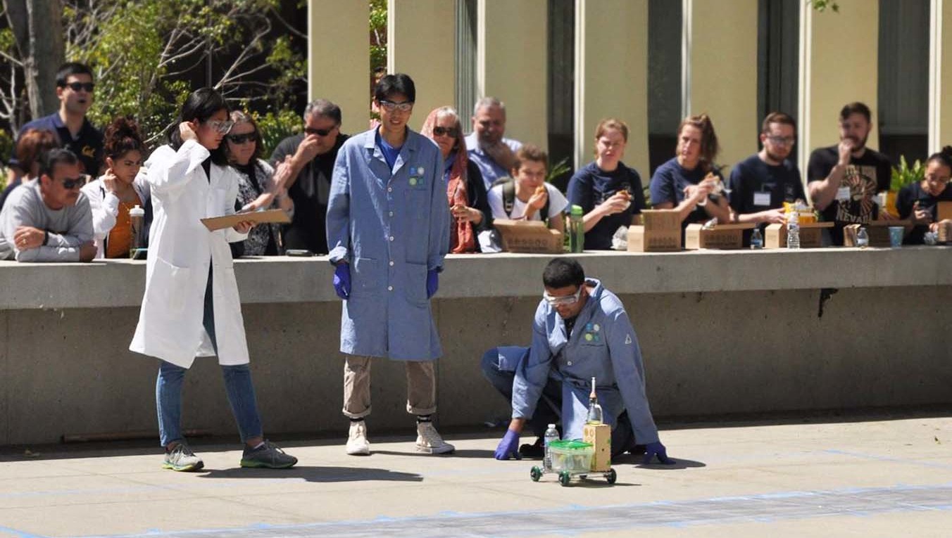 UC Berkeley ChemE Car Team Members Competing at 2019 Western Regional Conference