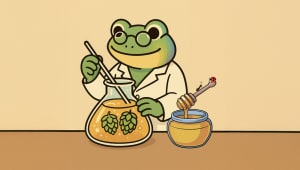 Fermentation in Honey with Hops