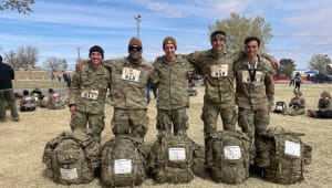 UCSB 2024 ROTC Bataan Marathon Team