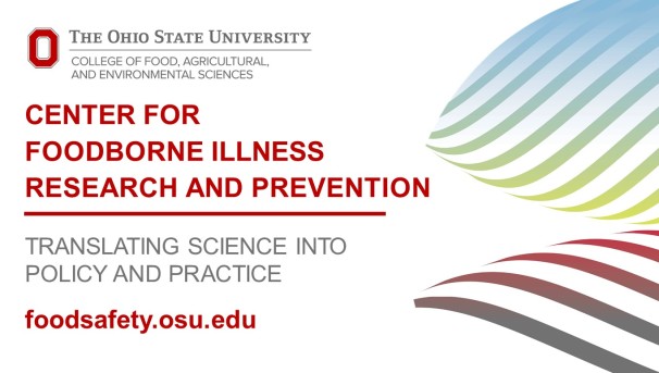 Ohio State University's Center for Foodborne Illness Research and Prevention infographic