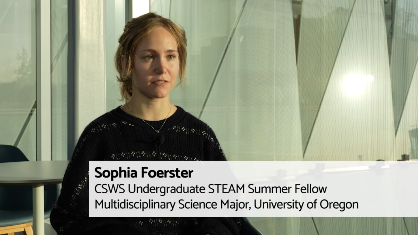 Sophia's project addressed gender inequality in medicine.