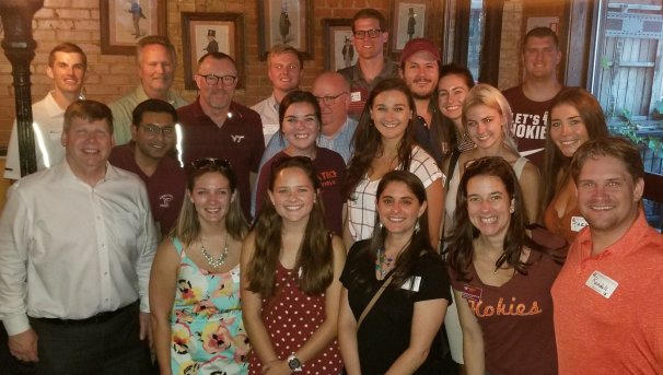 Dallas/Fort Worth Hokies gather to welcome new alumni to town