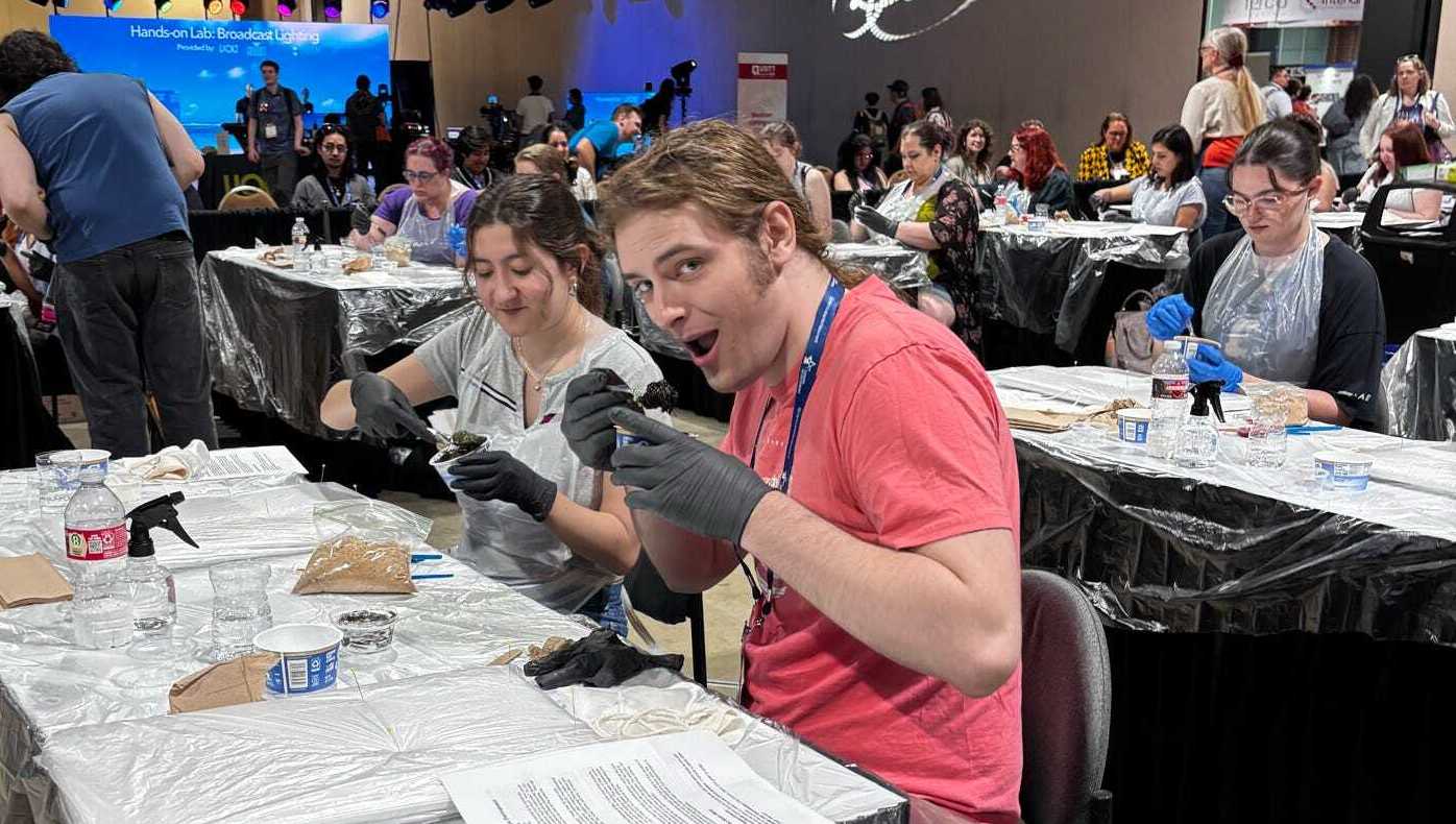 Event tables from USITT Conference 2026