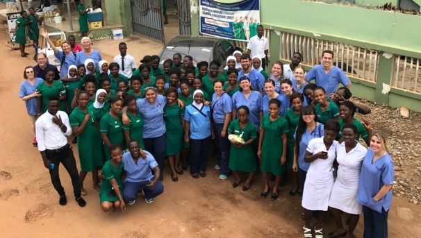 Send respiratory therapy students to Ghana Image