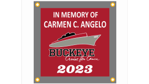 2021 Buckeye Cruise for Cancer "Cruising for a Cure" Sponsor Flag