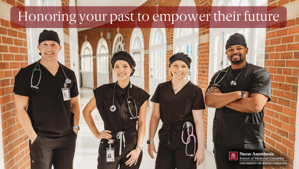 USC Nurse Anesthesia Scrub Cap Campaign Image