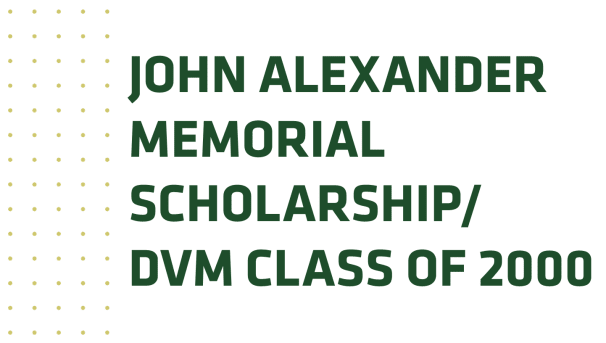 John Alexander Memorial Scholarship (Class of 2000) Image