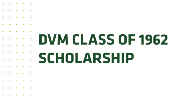 D.V.M. Class of 1962 Scholarship Image