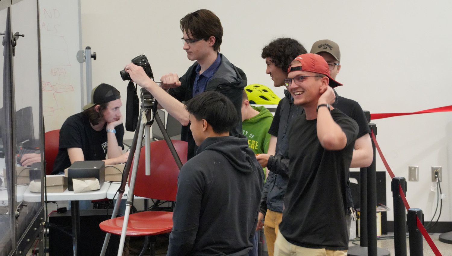 Media Team during Fall Crimson Bot Brawl 2025