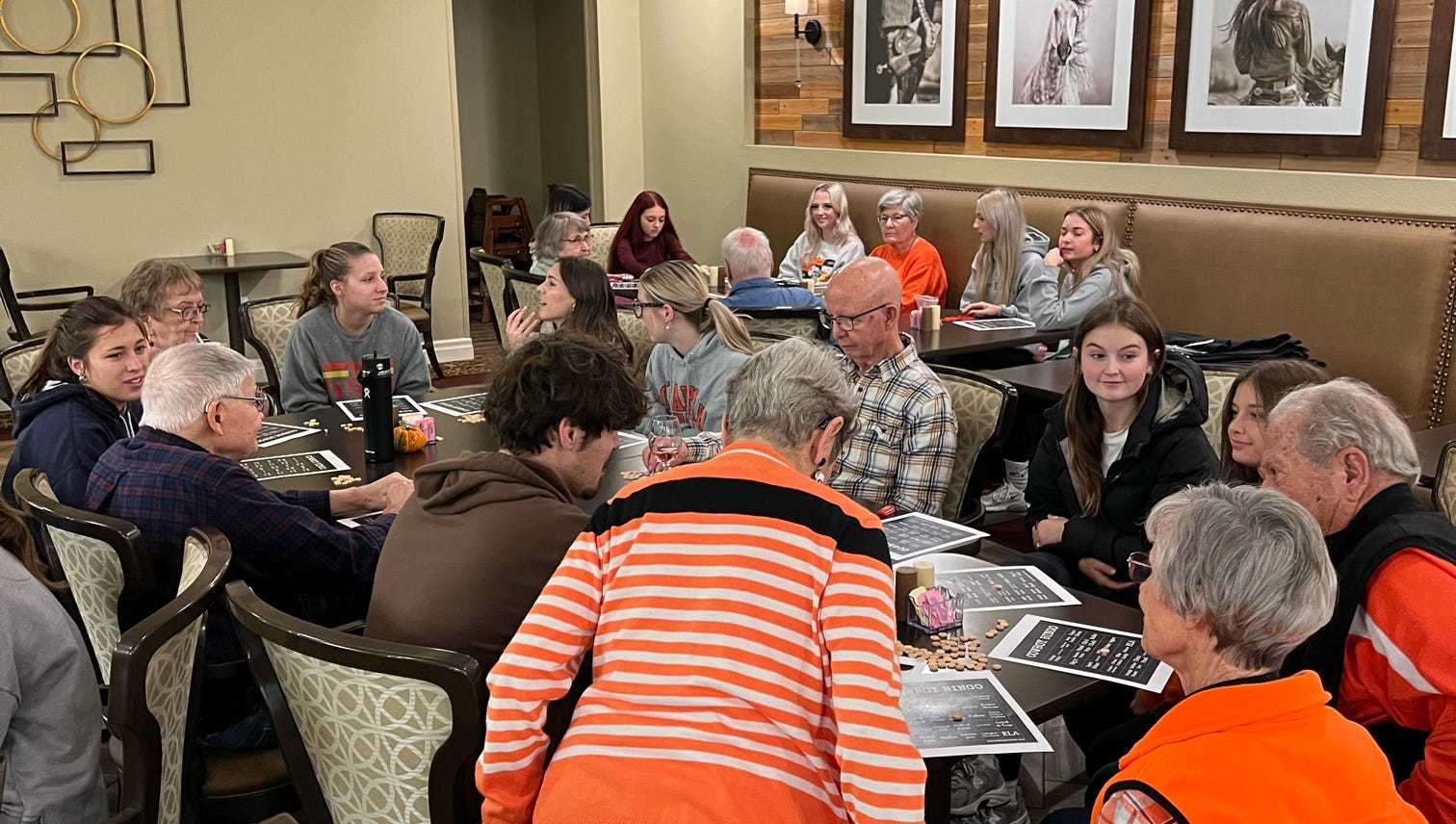 ELA Enjoying our Legacy Night Service!