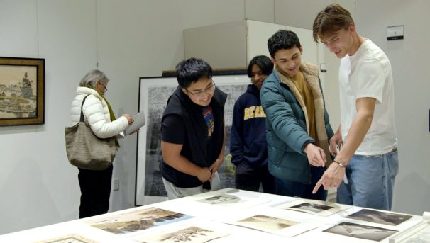 Geography students on a field trip to Gower Gulch in Death Valley (photo courtesy of Kurt Coffey)