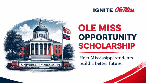 MBA 2026 Ole Miss Opportunity Scholarship Image