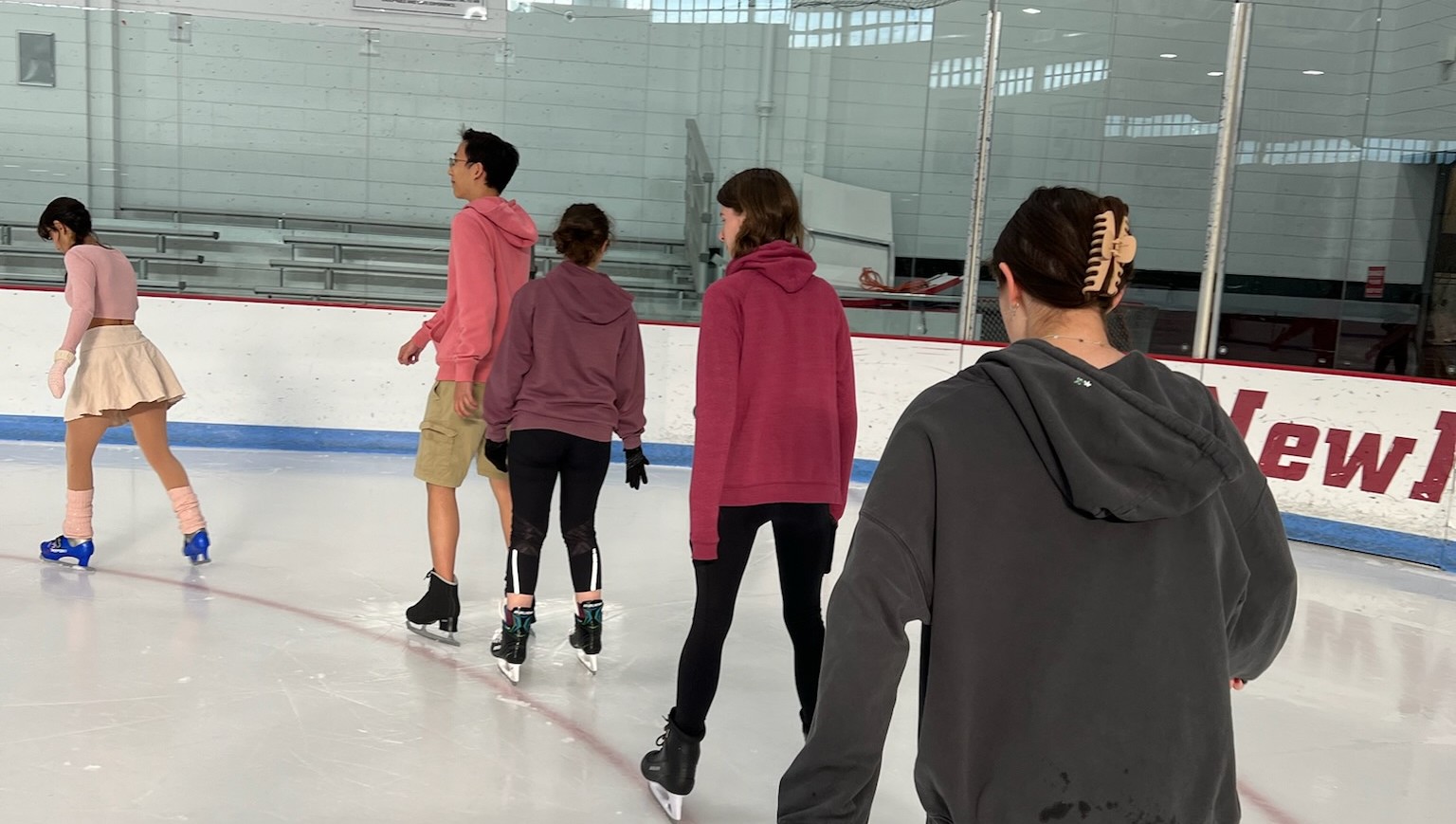 Some of our members during lessons!